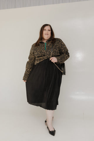 MIDI LENGTH PLISSE SKIRT - Love Marlow