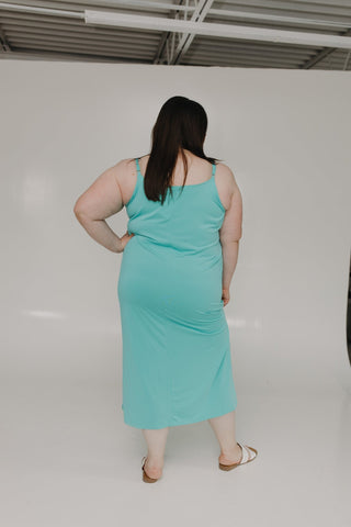MIDI LENGTH SLIP DRESS IN REEF - Love Marlow