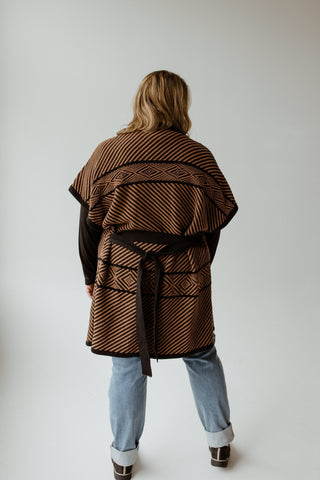 MINIMALIST AZTEC PATTERN KIMONO - Love Marlow