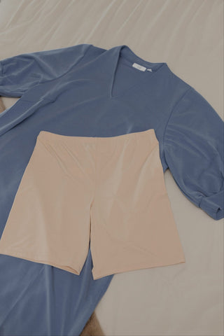 NON - STICK SLIP SHORTS IN NUDE - Love Marlow