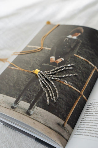 NORA NECKLACE IN GUNMETAL - Love Marlow