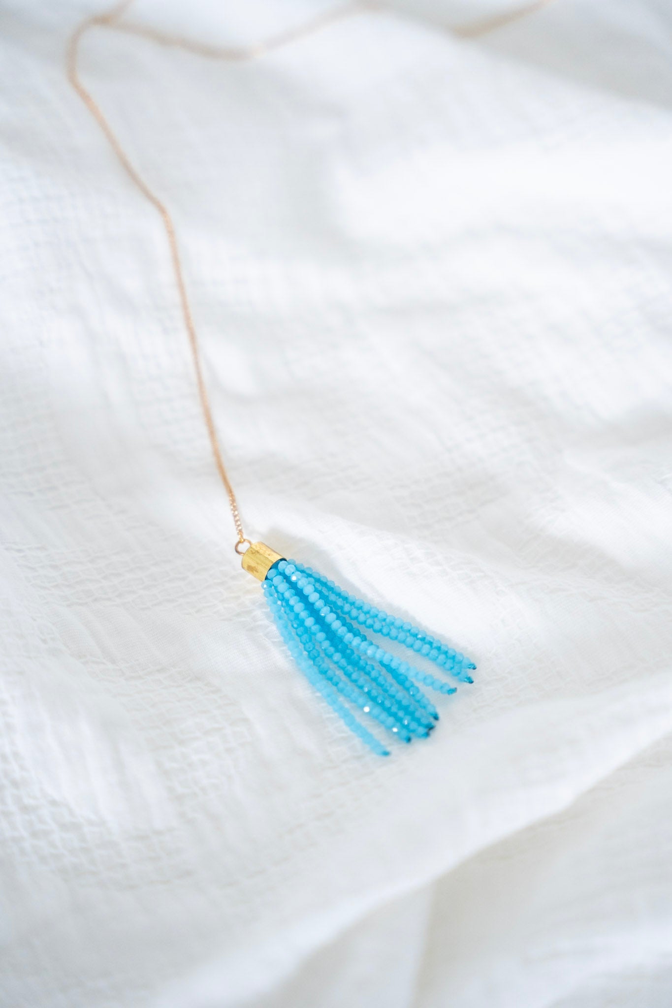 Nora Necklace in Sky - Love Marlow