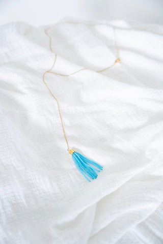 Nora Necklace in Sky - Love Marlow