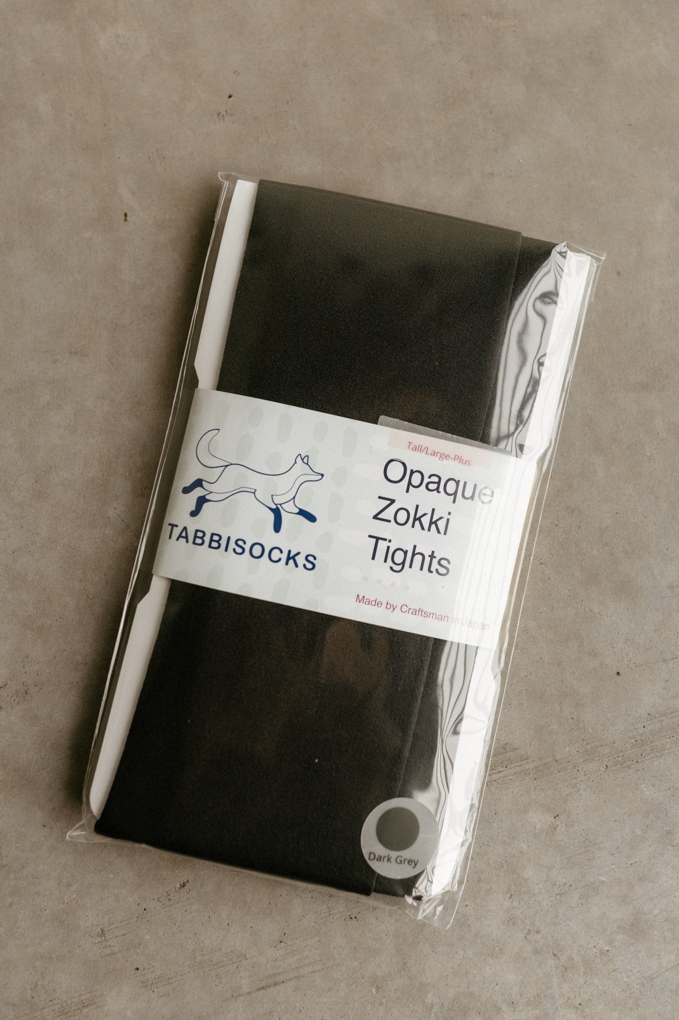 OPAQUE TIGHTS IN DARK GREY - Love Marlow