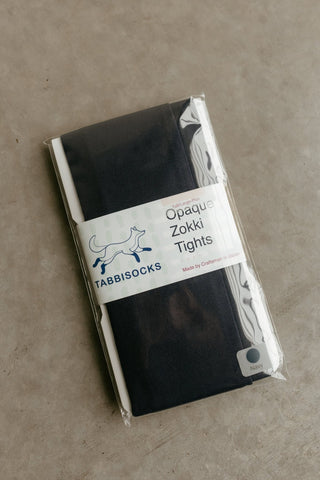 OPAQUE TIGHTS IN NAVY - Love Marlow