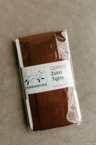 OPAQUE TIGHTS IN ROASTED CINNAMON - Love Marlow