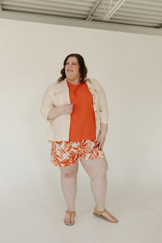 Palm Woven Short: Luxury Resort Edit - Love Marlow