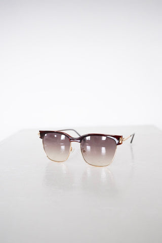 PETRA SUNGLASSES IN TORTOISE FADE AND GOLD - Love Marlow