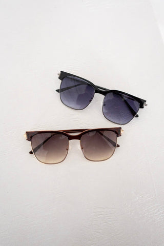 PETRA SUNGLASSES IN TORTOISE FADE AND GOLD - Love Marlow