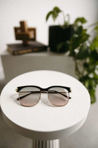 PETRA SUNGLASSES IN TORTOISE SUNRISE AND GOLD - Love Marlow