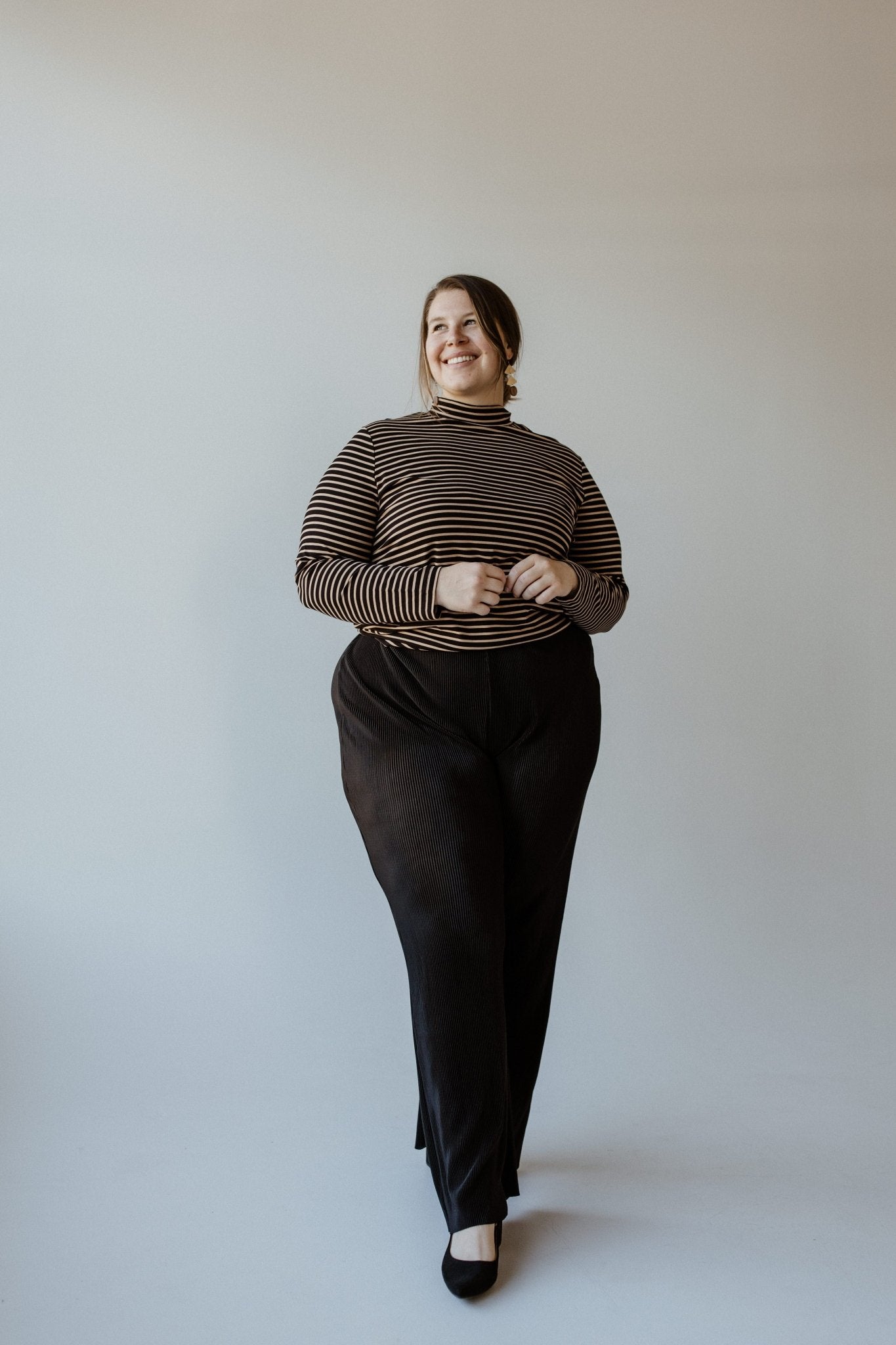 PLISSE WIDE LEG PANT - Love Marlow