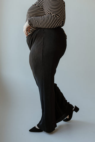 PLISSE WIDE LEG PANT - Love Marlow