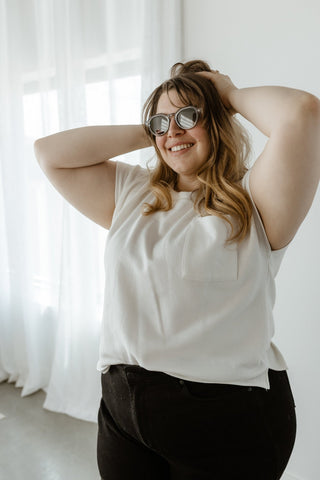 PORTSTEWART SUNGLASSES IN CLEAR - Love Marlow