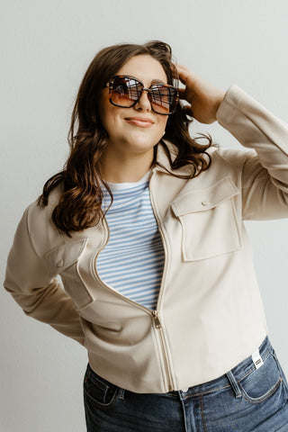 PRAGUE SUNGLASSES IN TORTOISE - Love Marlow