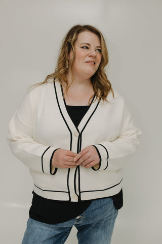 PREPPY BUTTON - FRONT CARDIGAN - Love Marlow