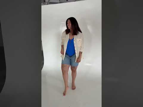 Button Down Blouse in Sun Bleached Driftwood