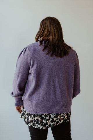 PUFF SLEEVE CARDIGAN WITH BUTTONS - 16 - Love Marlow