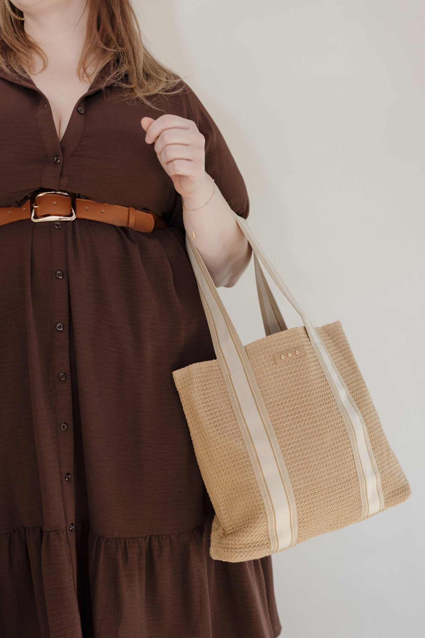 Raffia Tote Bag - Love Marlow