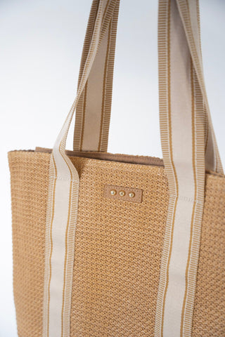 Raffia Tote Bag - Love Marlow