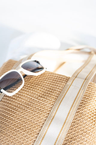 Raffia Tote Bag - Love Marlow