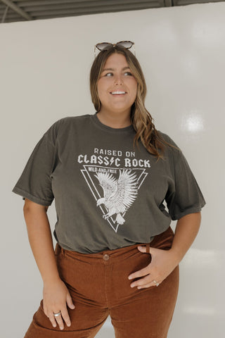 "RAISED ON CLASSIC ROCK" GRAPHIC TEE - Love Marlow