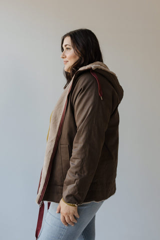 REVERSIBLE FAUX FUR JACKET - Love Marlow