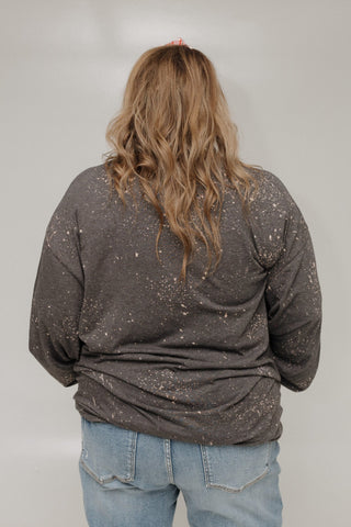 "ROCKIN' ROUND THE CHRISTMAS TREE" HOLIDAY CREWNECK GRAPHIC TEE - Love Marlow