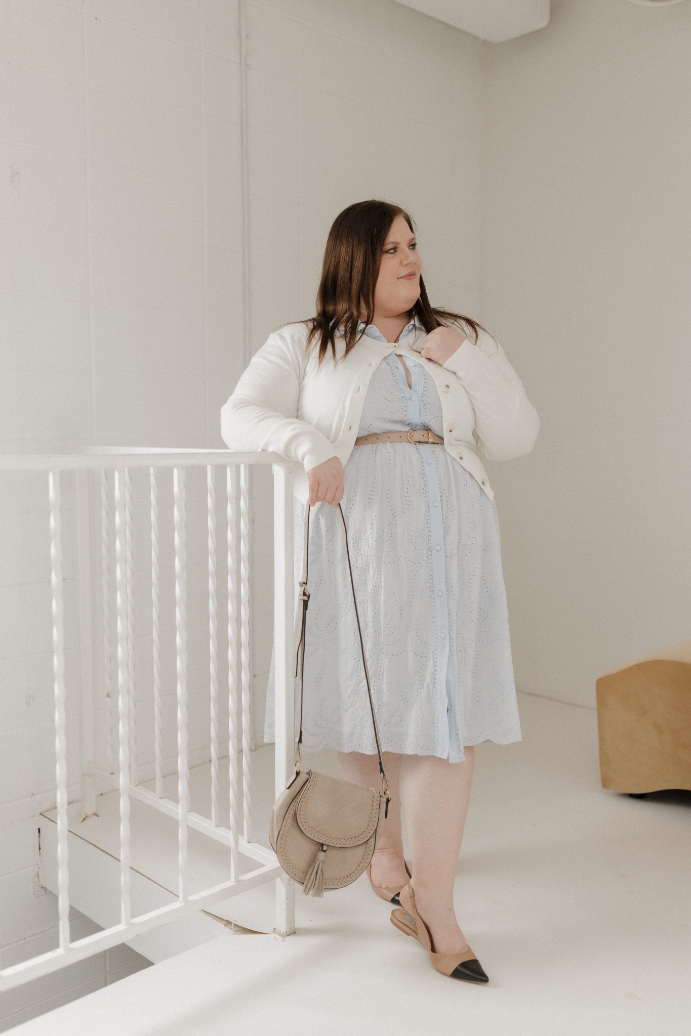 ROUND MEDIUM SATCHEL WITH STITCH AND TASSEL DETAIL - Love Marlow