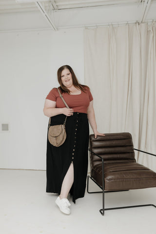 ROUND MEDIUM SATCHEL WITH STITCH AND TASSEL DETAIL - Love Marlow