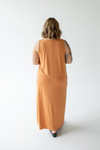 ROUND NECK TANK SLIP DRESS - 1x - Love Marlow