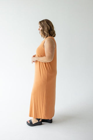 ROUND NECK TANK SLIP DRESS - 1x - Love Marlow