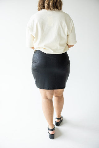 RUCHED MINI SKIRT - Love Marlow
