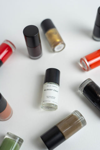 SAND DUNE BEIGE SHIMMER NAIL POLISH – VEGAN ODORLESS & NON - TOXIC - Love Marlow