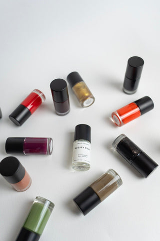 SAND DUNE BEIGE SHIMMER NAIL POLISH – VEGAN ODORLESS & NON - TOXIC - Love Marlow