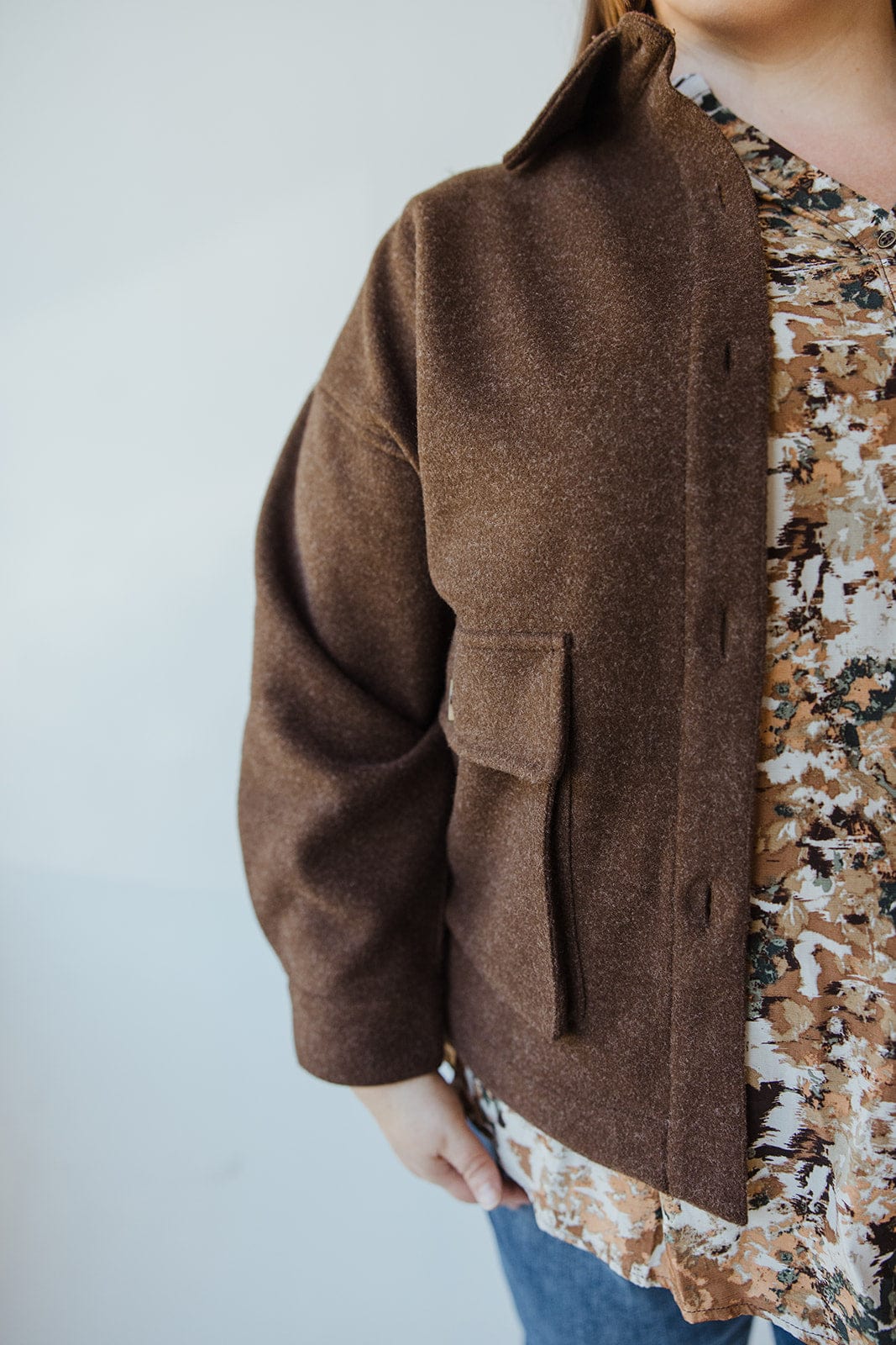 SOLID SHACKET IN MINK - 20 - Love Marlow