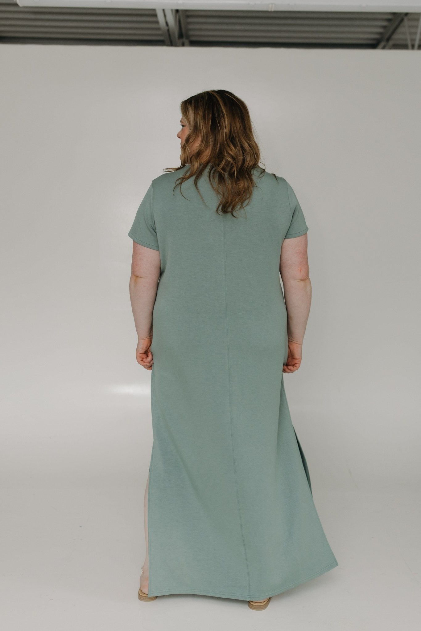air essentials maxi dress SPANX AirEssentials Tie-Waist Maxi Dress