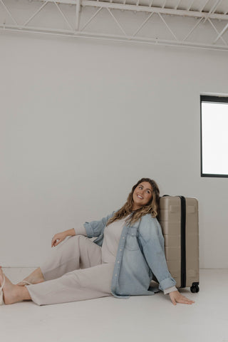 SPANX AirEssentials® Relaxed Long Sleeve Top – French Grey - Love Marlow