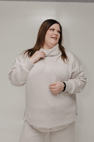 SPANX AirEssentials® Turtleneck Tunic in French Grey - Love Marlow