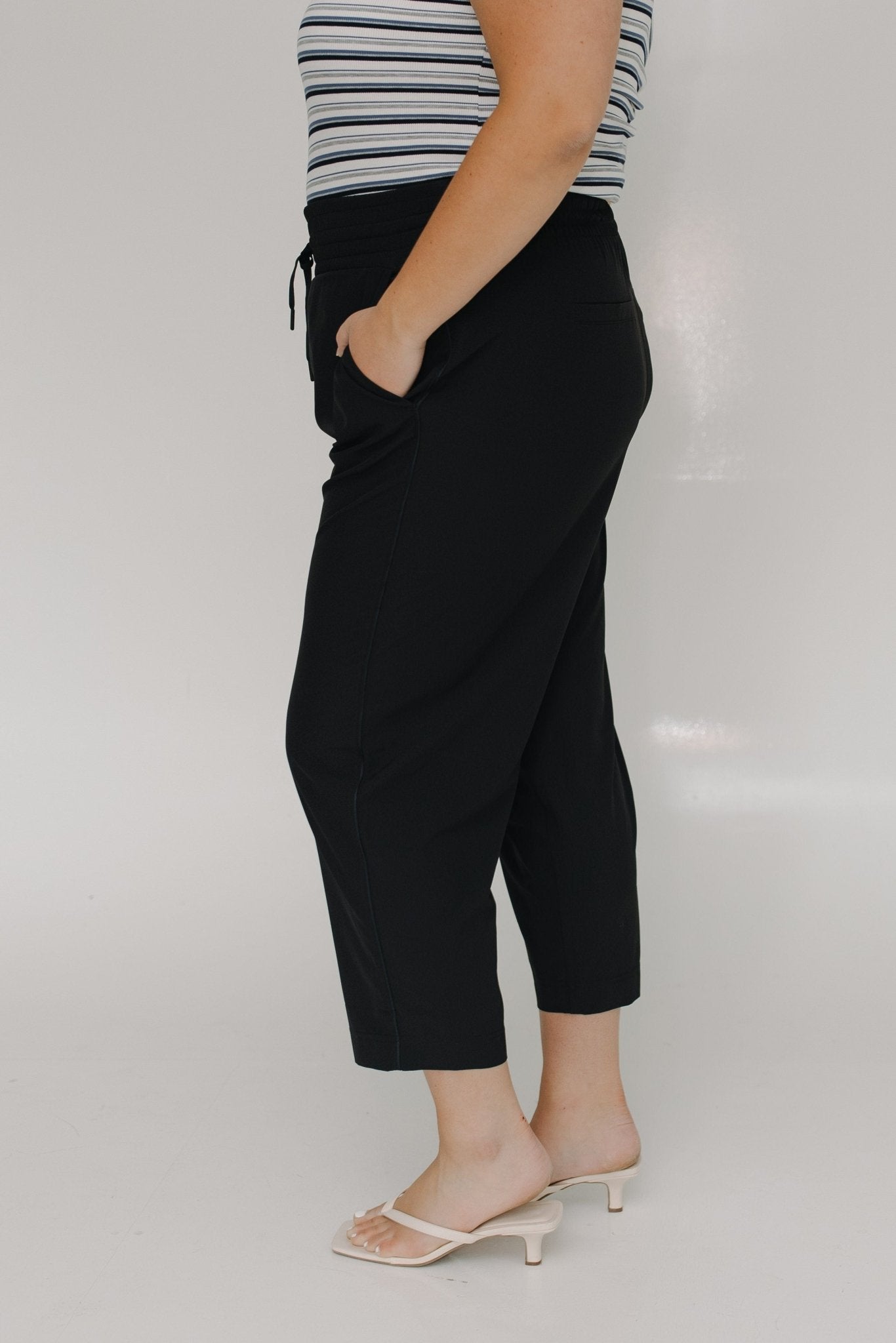 SPANX® On the Move Slim Pant in Very Black - Love Marlow