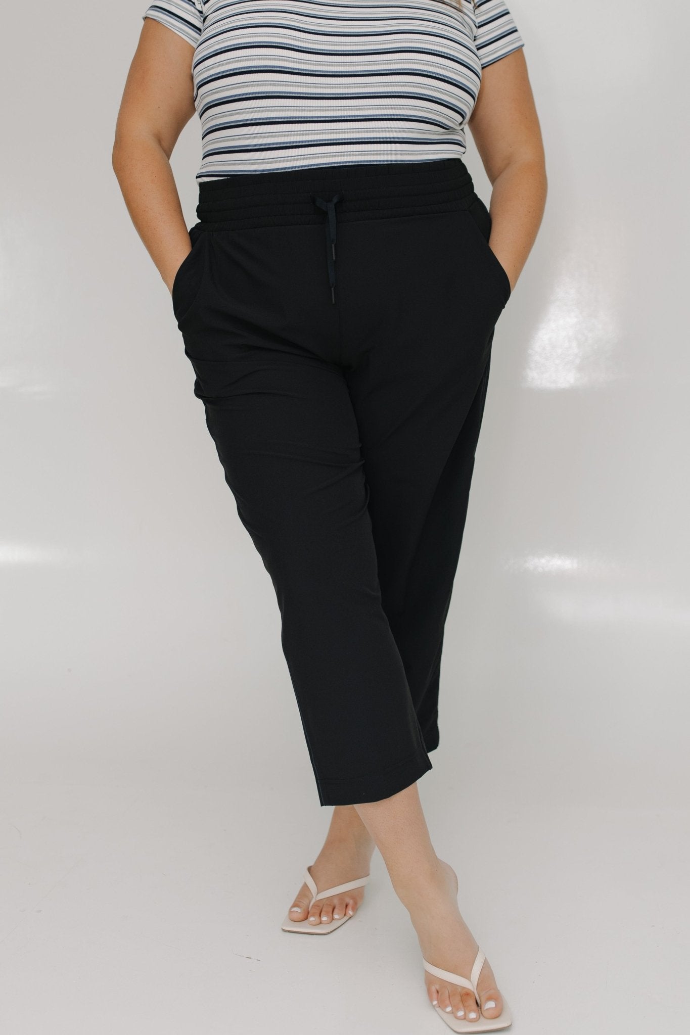 SPANX® On the Move Slim Pant in Very Black - Love Marlow