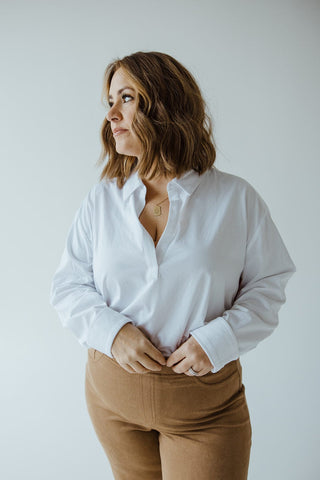 Spanx® The Collared Long Sleeve Bodysuit - Love Marlow