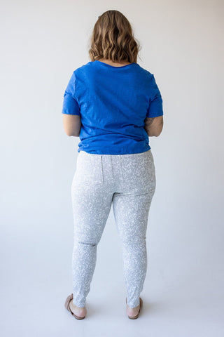 Spanx© ANKLE JEAN - ISH® LEGGING IN SPECKLED GREY - L, xL - Love Marlow