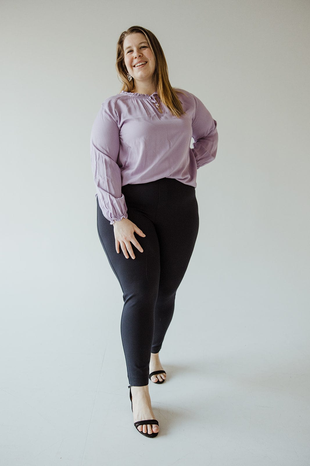 Spanx© BACKSEAM SKINNY PONTE IN CLASSIC NAVY - Love Marlow