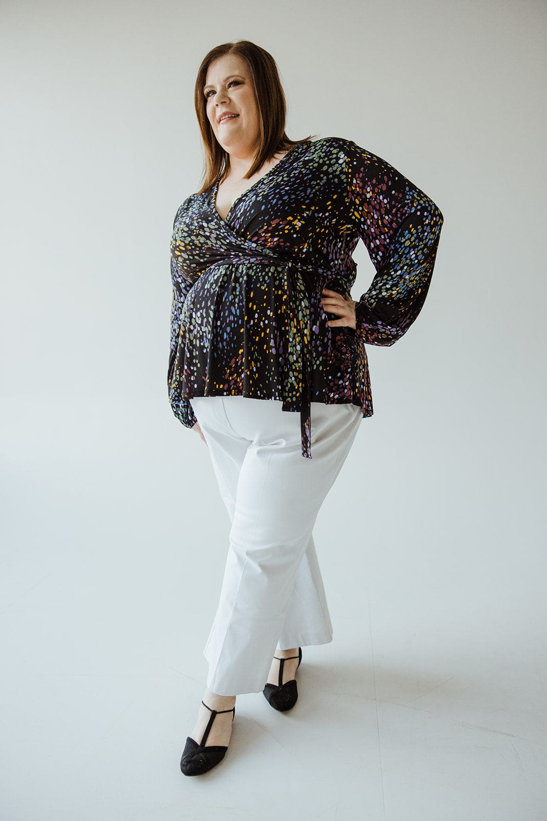 Spanx© ON - THE - GO KICK FLARE PANT WITH SILVER LINING TECHNOLOGY IN CLASSIC WHITE - Love Marlow