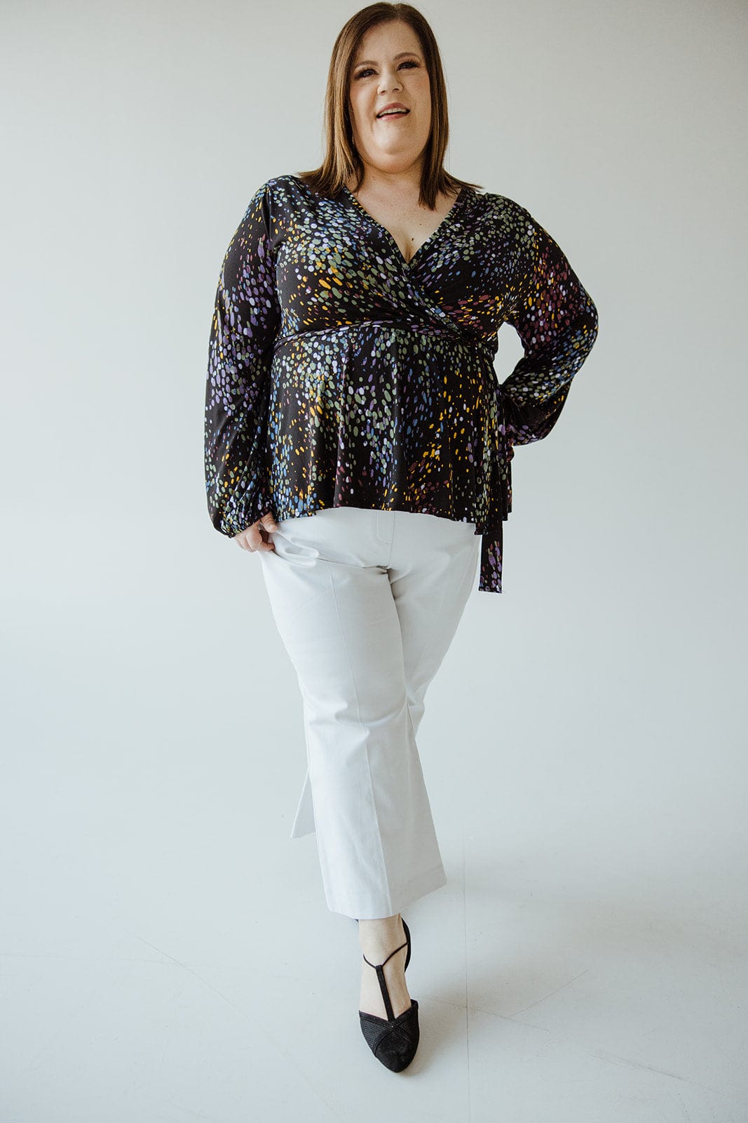 Spanx© ON - THE - GO KICK FLARE PANT WITH SILVER LINING TECHNOLOGY IN CLASSIC WHITE - Love Marlow