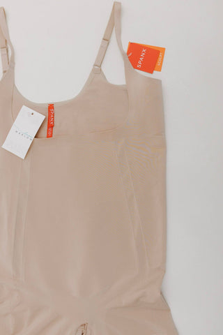 Spanx© ONCORE OPEN - BUST MID - THIGH BODYSUIT - Love Marlow