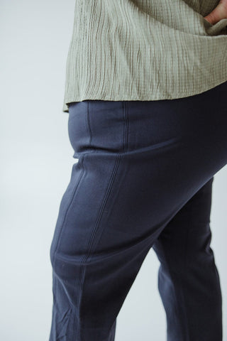 Spanx© The Perfect Black Pant, Slim Straight in Classic Navy - Love Marlow