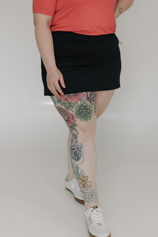 SPANXshape™ Activate Skort, 14" In Very Black - Love Marlow