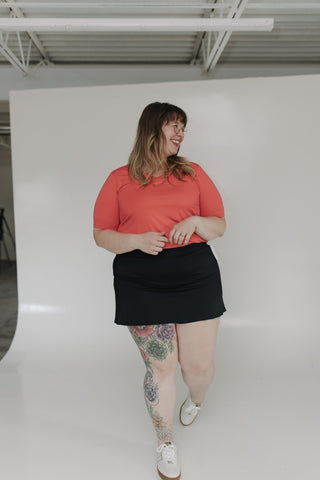 SPANXshape™ Activate Skort, 14" In Very Black - Love Marlow