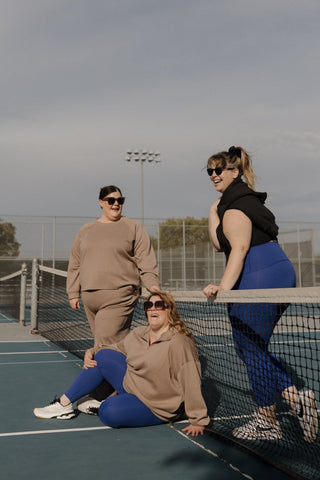 SPANXshape™ Booty Boost® 7/8 Leggings in Deep Azure - Love Marlow